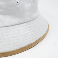 Suede Bucket Hat for Men & Women – Packable Wide Brim Sun Hat with Hidden Pocket & Removable Strap