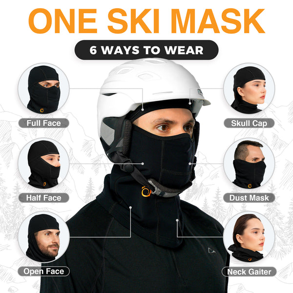 balaclava in motorcycle helmet Racer Balaclava Mask