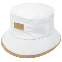 Suede Bucket Hat for Men & Women – Packable Wide Brim Sun Hat with Hidden Pocket & Removable Strap