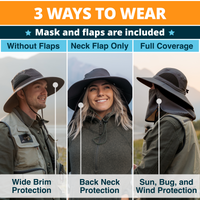 Discoverer Series Sun Protection Hat - Safety Headgear
