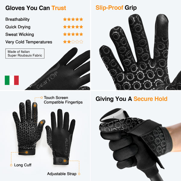 Touch Screen Running Gloves GearTOP1