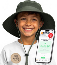 Sun Protection Hat for Kids with UPF 50+ - Safety Headgear - Navigator Kids Series