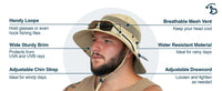 Sun Protection Hat - Safety Headgear - Wanderer Series