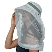 Light Gray  Explorer Series Sun Hat with Mosquito Net