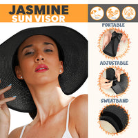 Black Jasmine Series Sun Visor