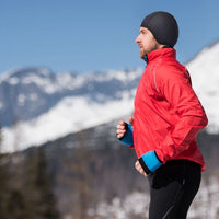 Black Skull Cap Helmet Liner Running Beanie