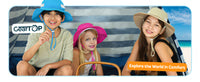 Sun Protection Hat for Kids with UPF 50+ - Safety Headgear - Traveler Series