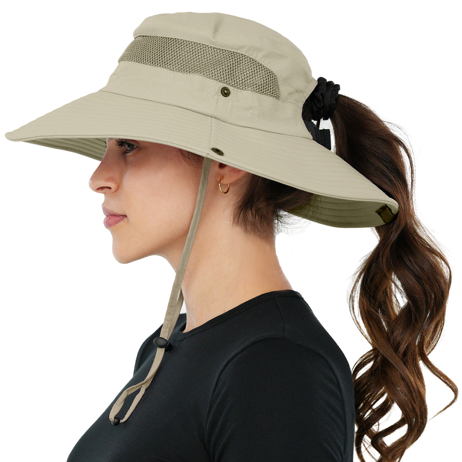 Navigator Ponytail Series Sun Protection Hat with UPF 50+