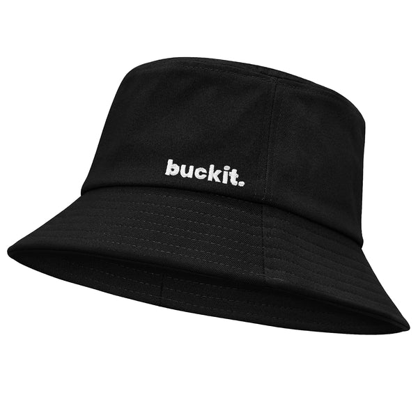 Reset Bucket Hat with Hidden Pocket & Removable Strap | Packable Cotton Twill Sun Hat