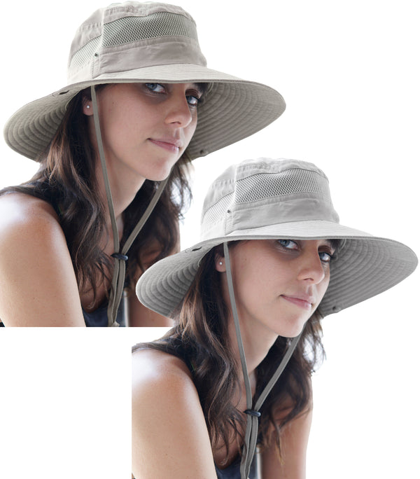 Navigator Series UPF 50+ Sun Hat Bundle – 2 Pack  - Ultimate UV Protection Safety Headgear