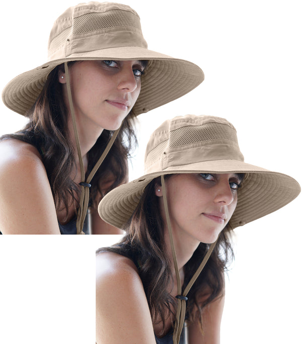 Navigator Series UPF 50+ Sun Hat Bundle – 2 Pack  - Ultimate UV Protection Safety Headgear