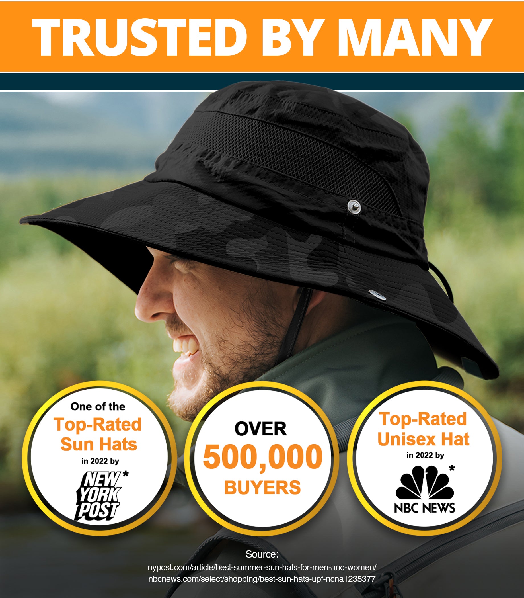 Navigator Series Sun Protection Hat with UPF 50+ - Safety Headgear ...