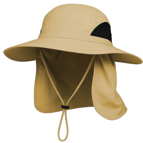 Sun Protection Hat: UPF 50+ UV Hat with Face & Neck Flaps