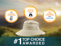 GearTop Navigator Series UPF 50+ sun protection hat recognized as a top-rated unisex outdoor hat for breathable comfort, wide brim coverage, and all-day performance.