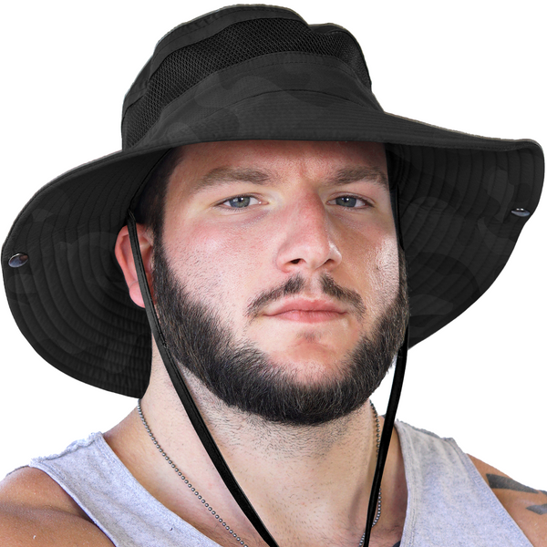 Geartop Fishing Hat and Safari Cap With Sun Protection Premium UPF