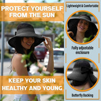 Black Jasmine Series Sun Visor