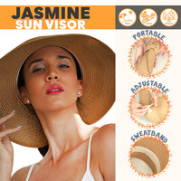 Khaki Jasmine Series Sun Visor